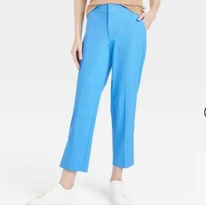 Women's midrise slim straight tousers-A NEW DAY-size 2